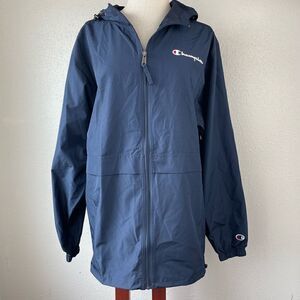 NWT Champion Navy Blue Windbreaker Size M
